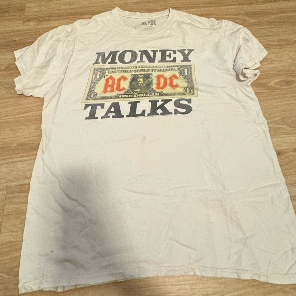 Brandy Melville White Graphic Tee